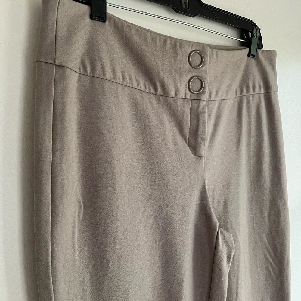 Alfani Women’s Tan Stretch Bootcut Pants Size 10